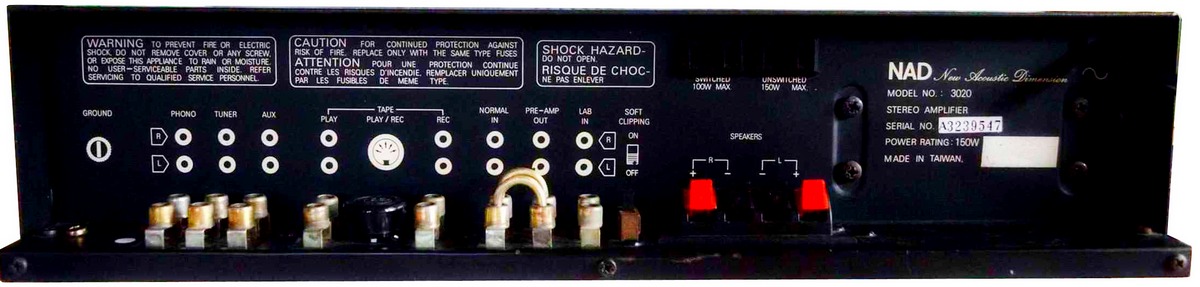NAD 3020 series 20